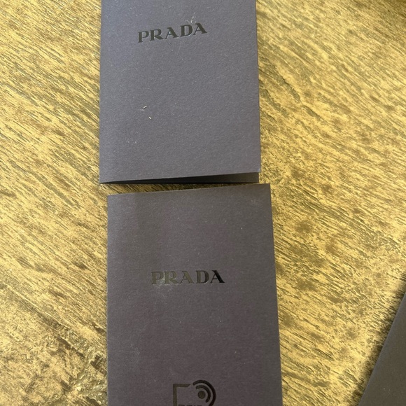 Prada Arbilla  Leather Crossbody Bag Vitello Phen bandoliera Authentic - Picture 8 of 14